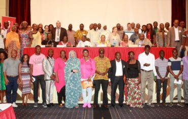 Group picture of  NGO forum at Kairaba Hotel- The Gambia