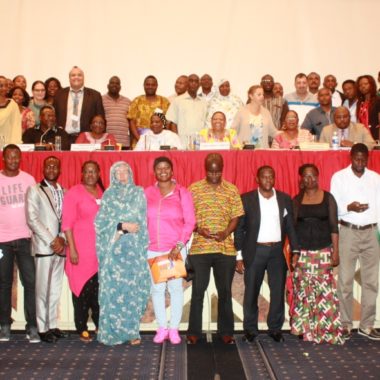 Group picture of  NGO forum at Kairaba Hotel- The Gambia 