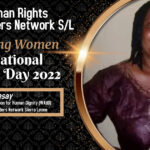 HRDN-SL Celebrates Women Human Right Defenders in the Country